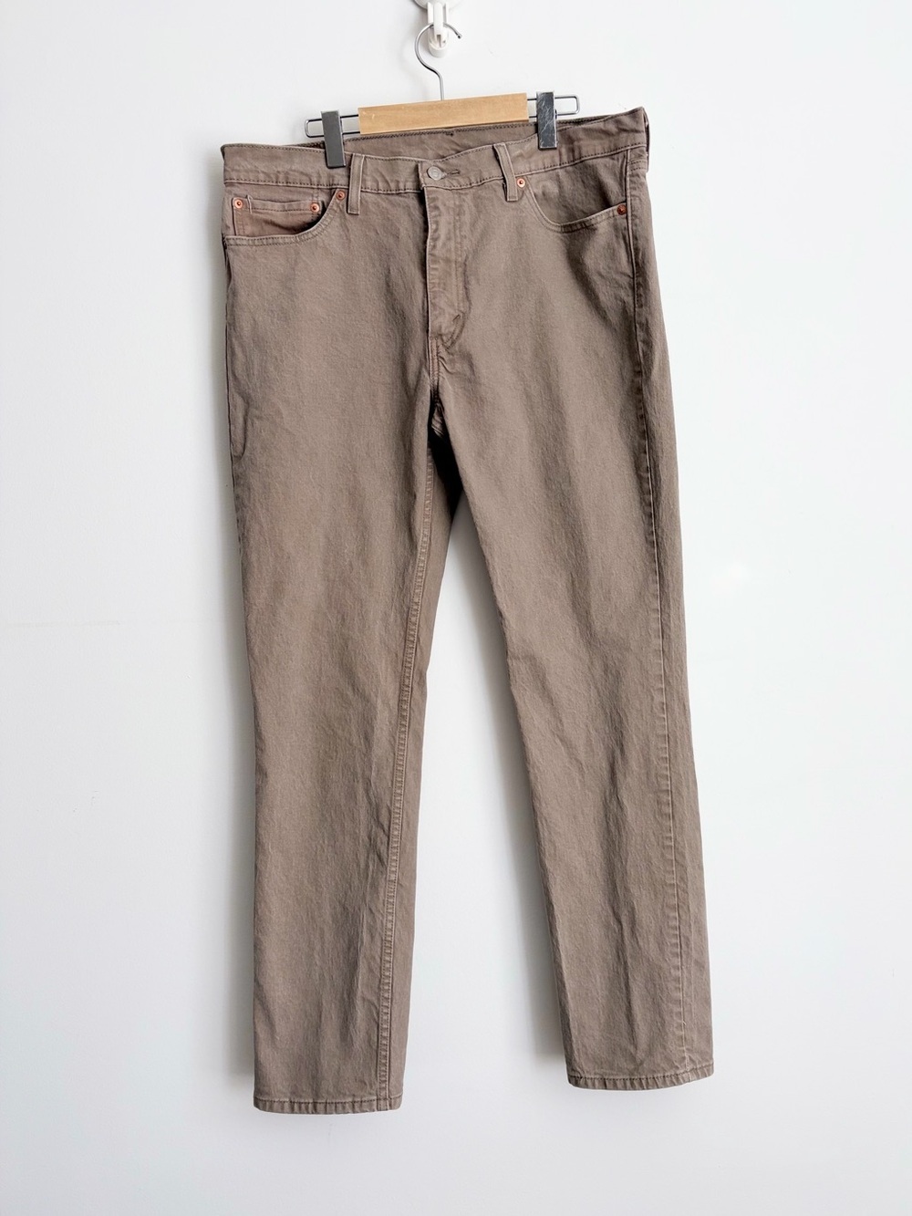 Levi’s 511 Slim Fit Taupe Grey Streetwear Normcore Jeans W38 L32